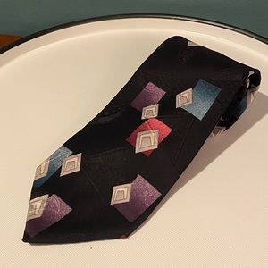 Vintage Oscar de la Renta Couture Collection silk Tie
